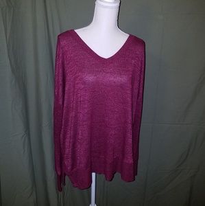 Maurices berry tunic sweater